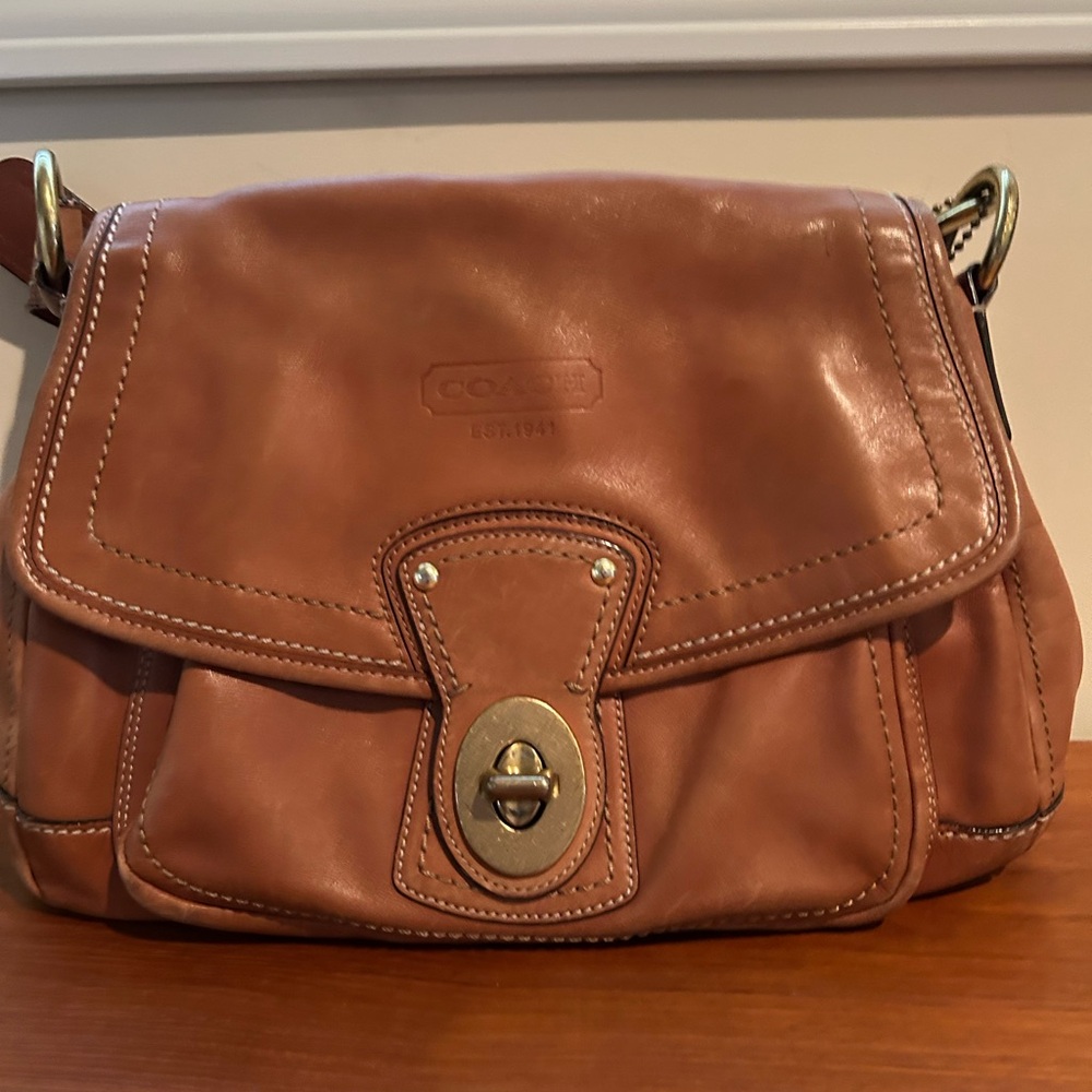 ✨Y2K Vintage 2008 Coach Legacy Ali Flap Shoulder Bag with original hang tag✨